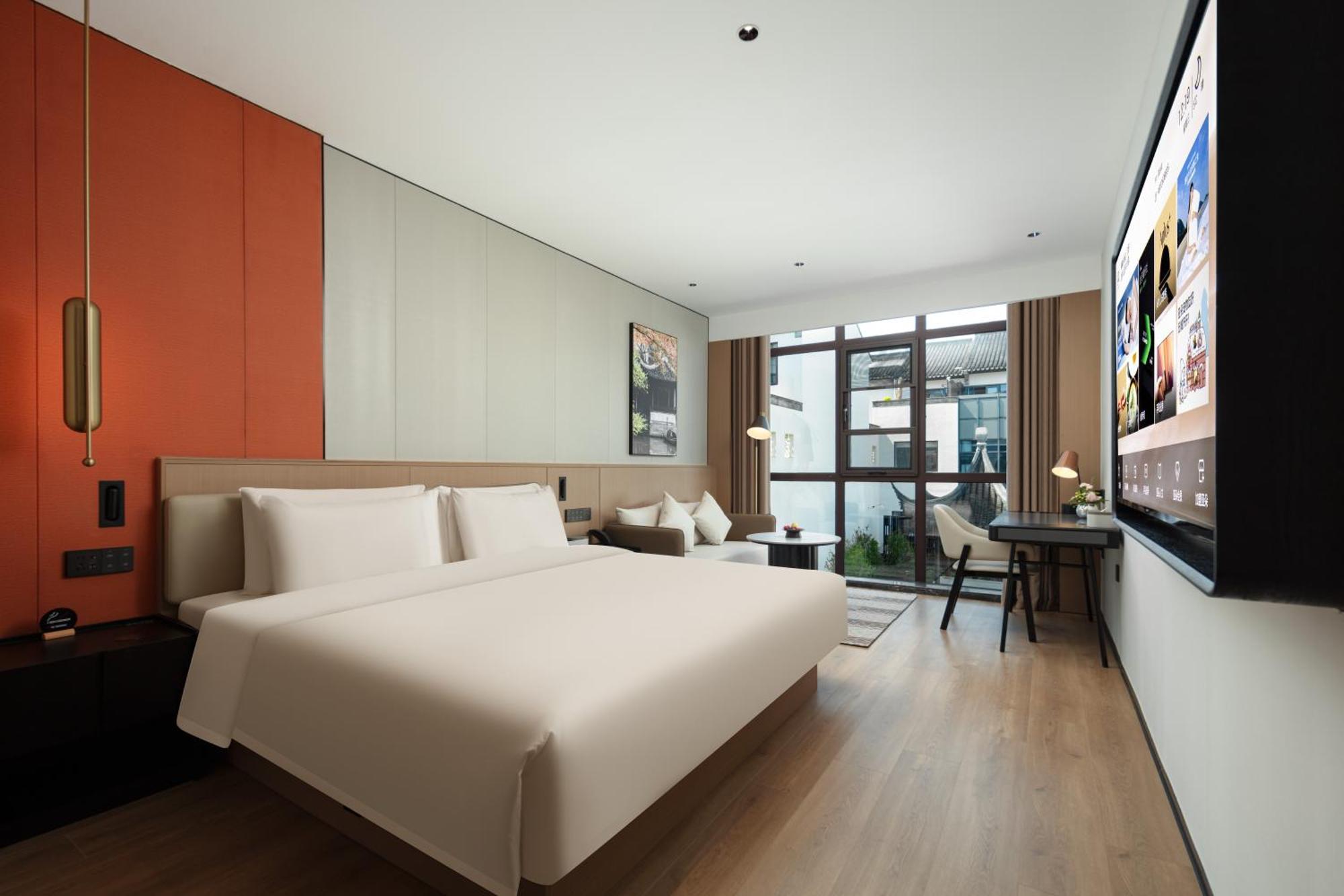 Atour Hotel Suzhou Beisi Pagoda Taohuawu Street Exterior photo